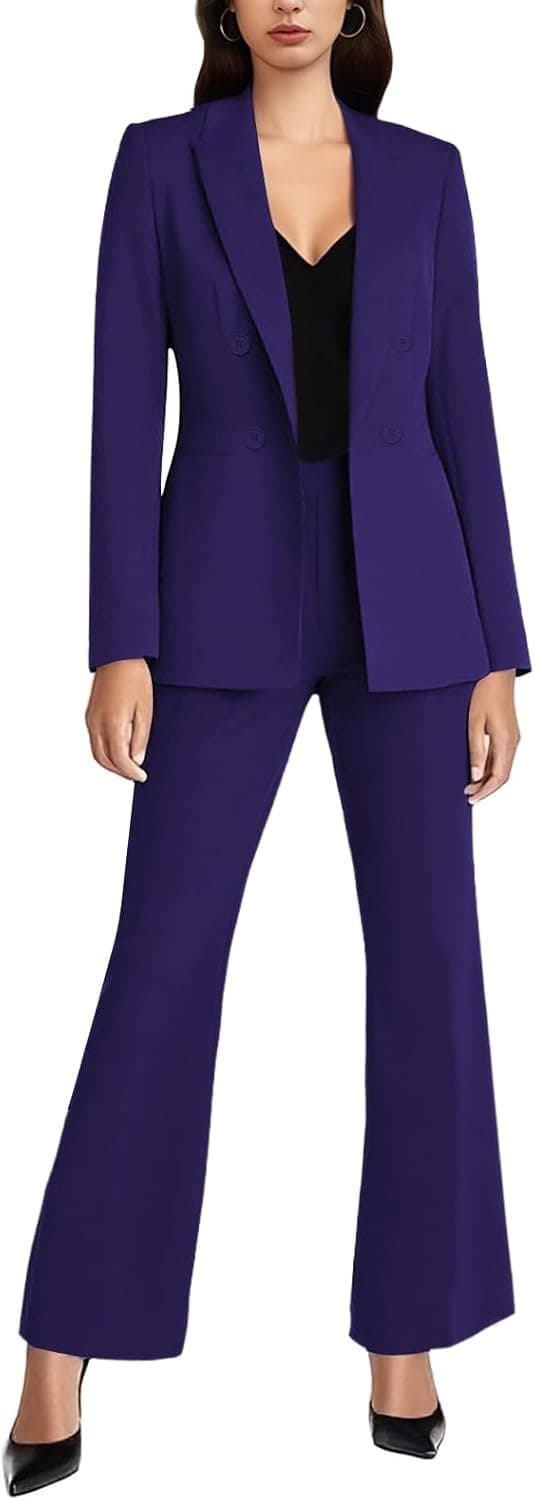 Agenlulu Professional Blazer Pantsuit Set - Business Casual - Image 1