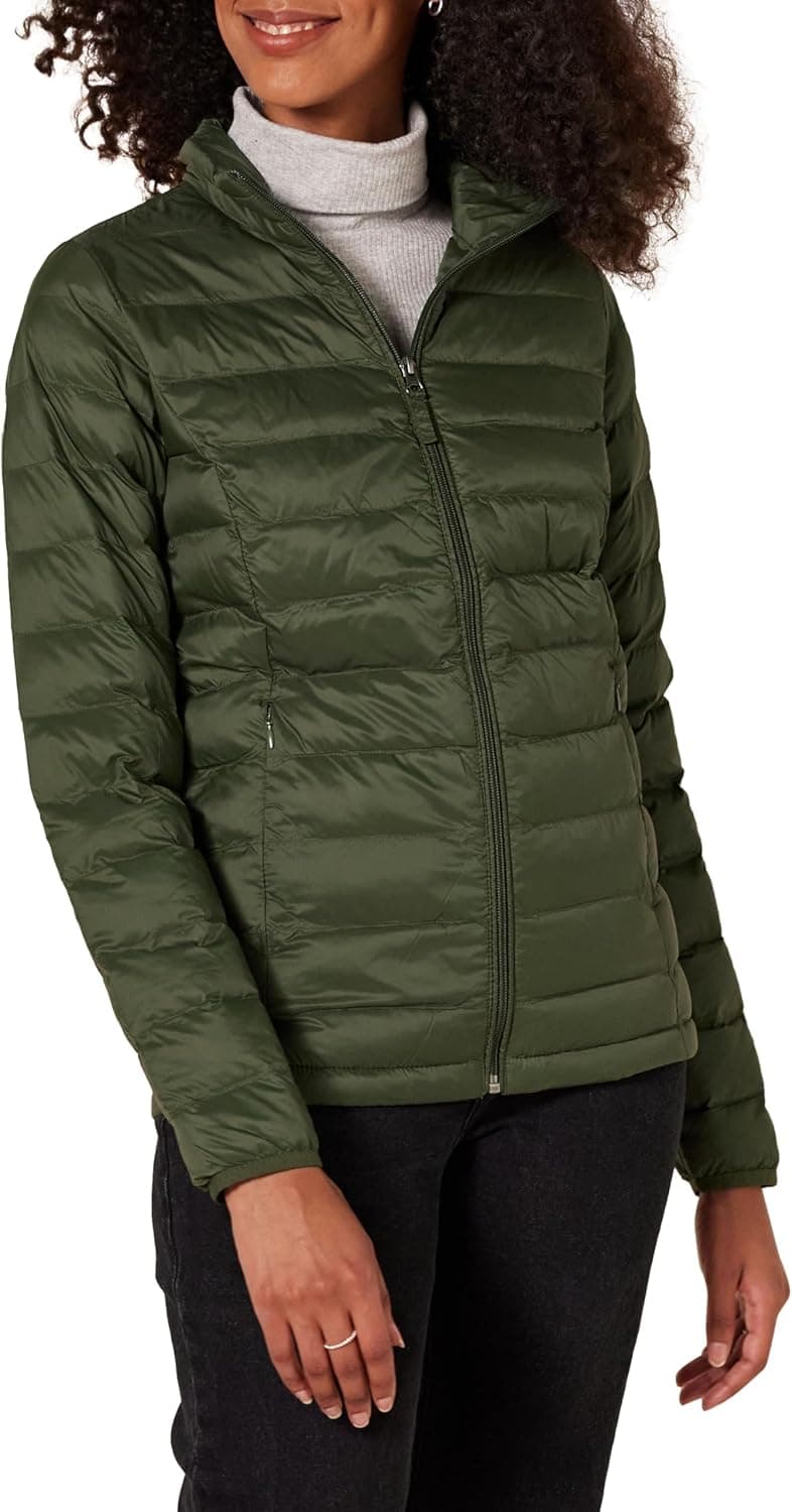 Amazon Essentials Packable Puffer Jacket - Lightweight Water-Resistant - Image 1