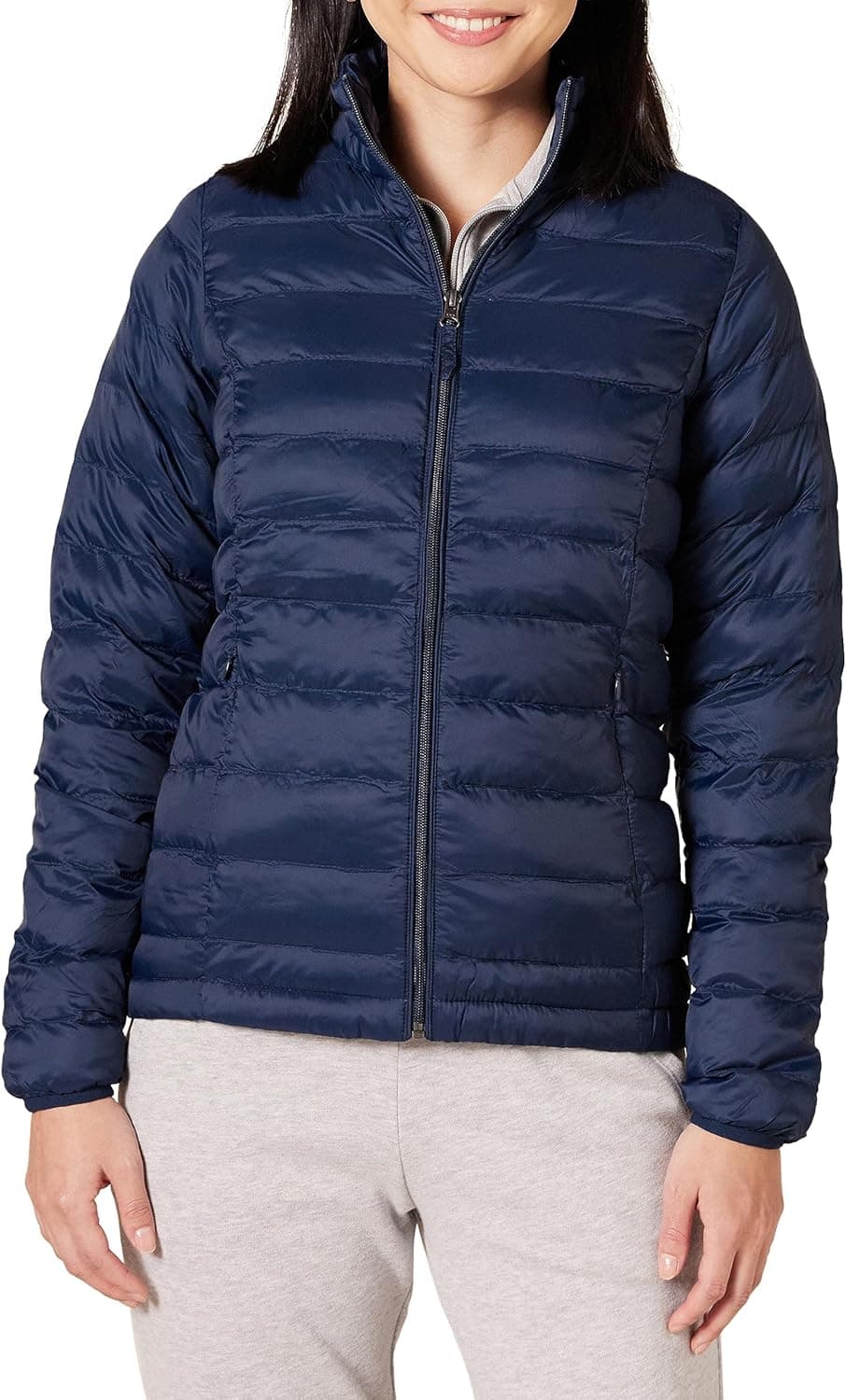 Amazon Essentials Navy Lightweight Packable Puffer Jacket - Image 1