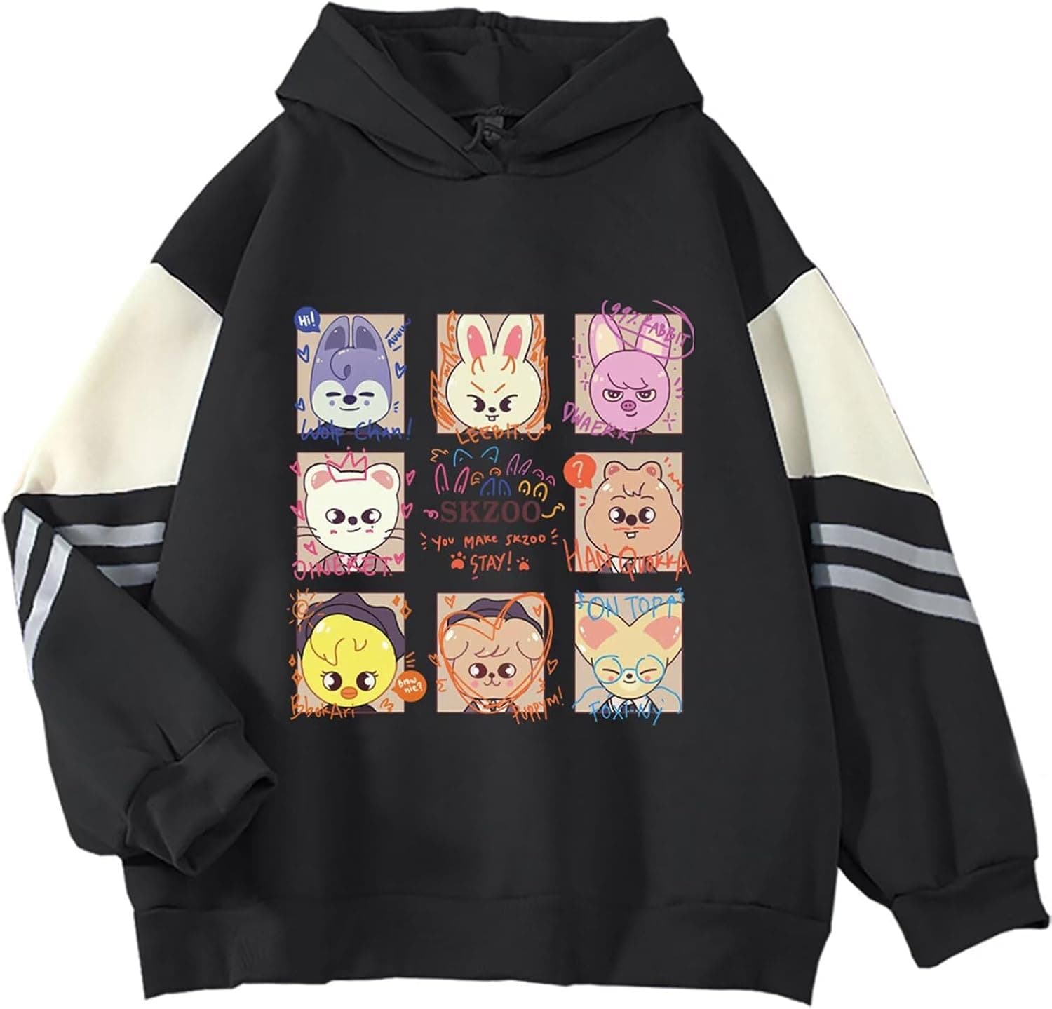 KPOP 5-Star Concert Hoodie - SKZ Fan Merchandise - Image 1