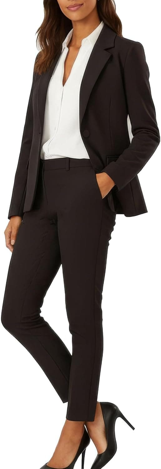 Marycrafts Professional Two-Piece Blazer & Pant Suit Set - Image 1