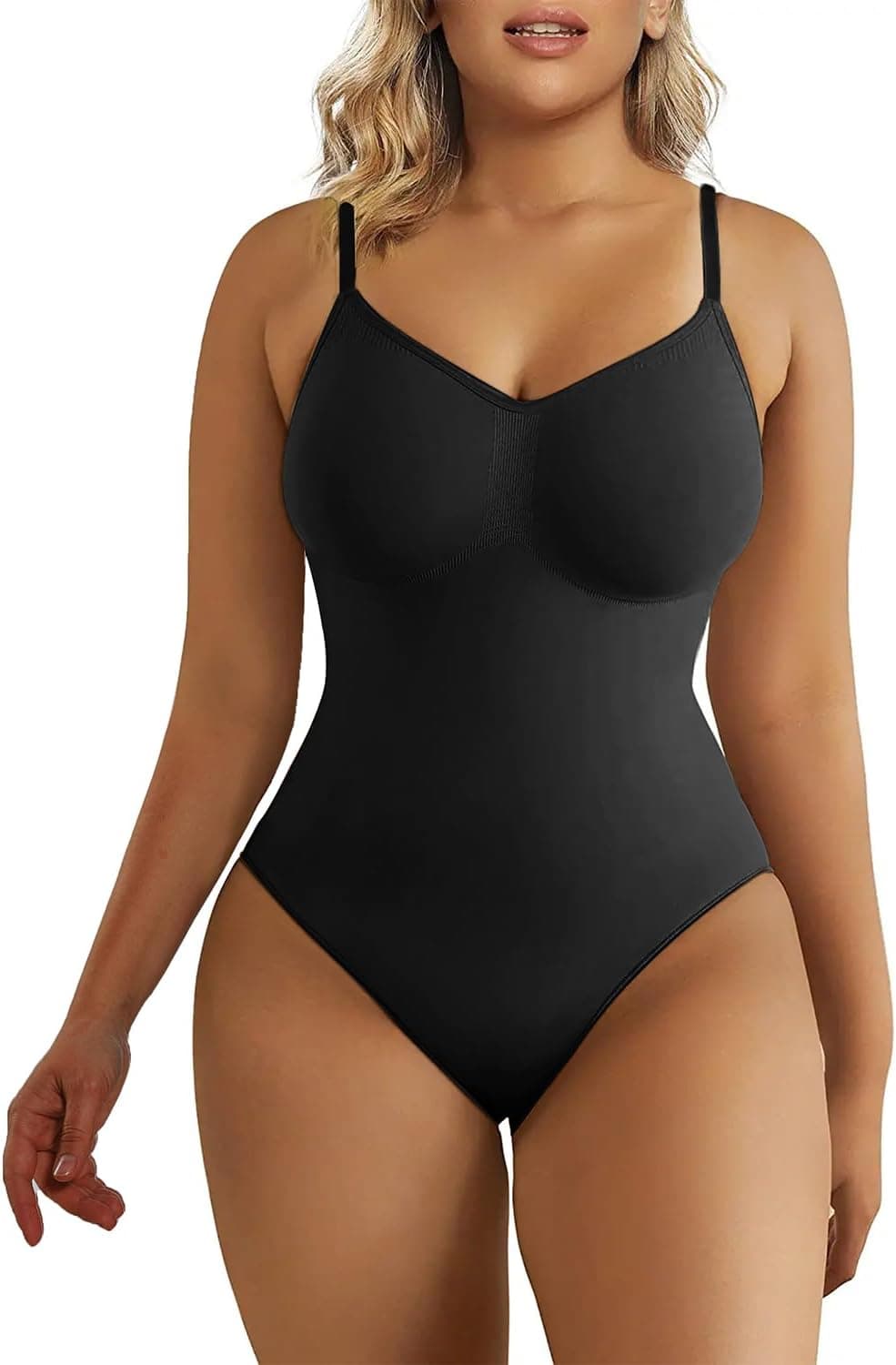 SHAPERX Seamless Sculpting Bodysuit - Ultimate Tummy Control - Image 1
