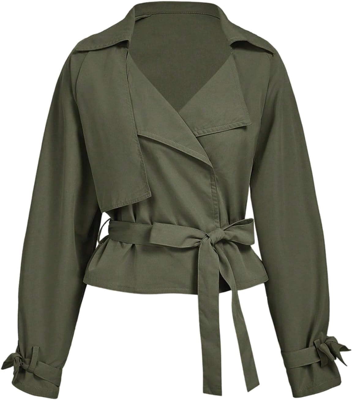 Verdusa Classic Belted Trench Coat - Old Money Style - Image 1