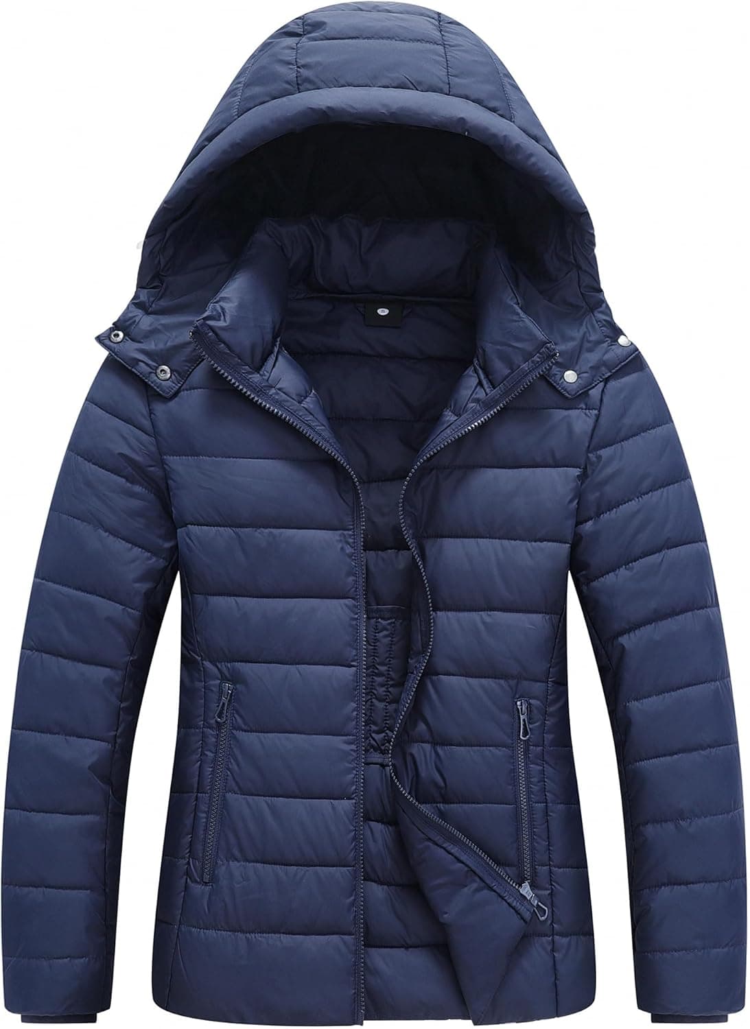 TDYPCI Quilted Puffer Coat - Lightweight Waterproof Winter Jacket - Image 1