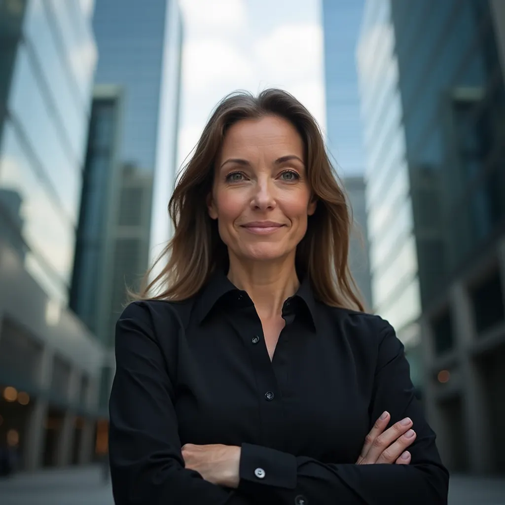 Executive portrait for business profile